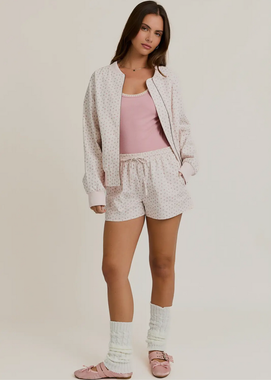 Cataleya Light Pink Shorts