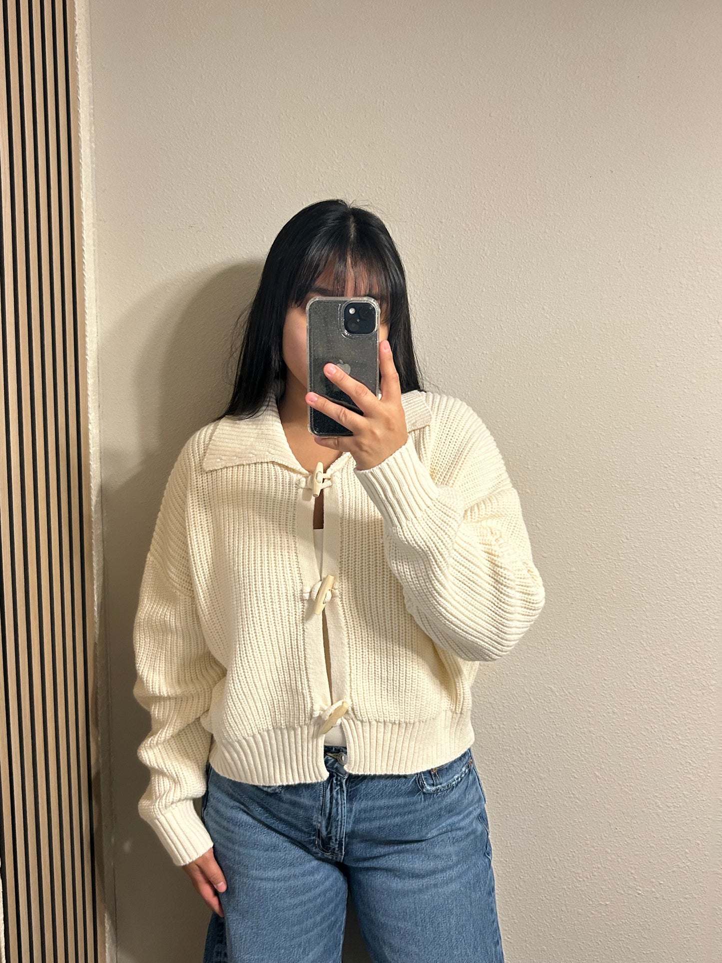 Cream Hook Sweater