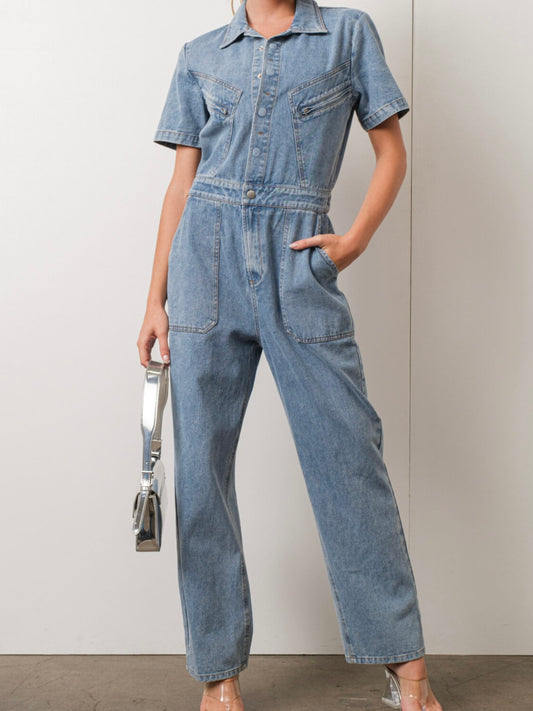 Fernanda Denim Jumpsuit