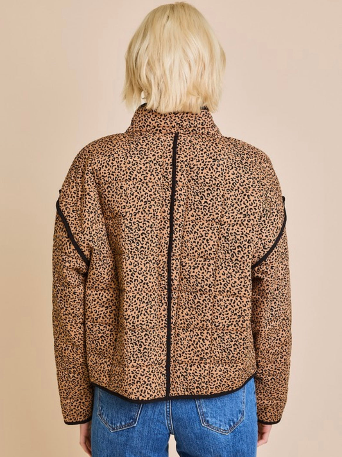 Allison Leopard Print Jacket