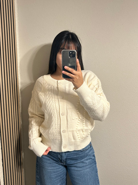 Ash Cream Sweater