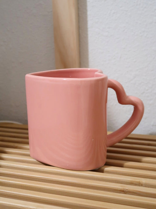 Pink Heart Mug